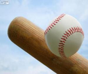 yapboz Beyzbol sopası ve topu
